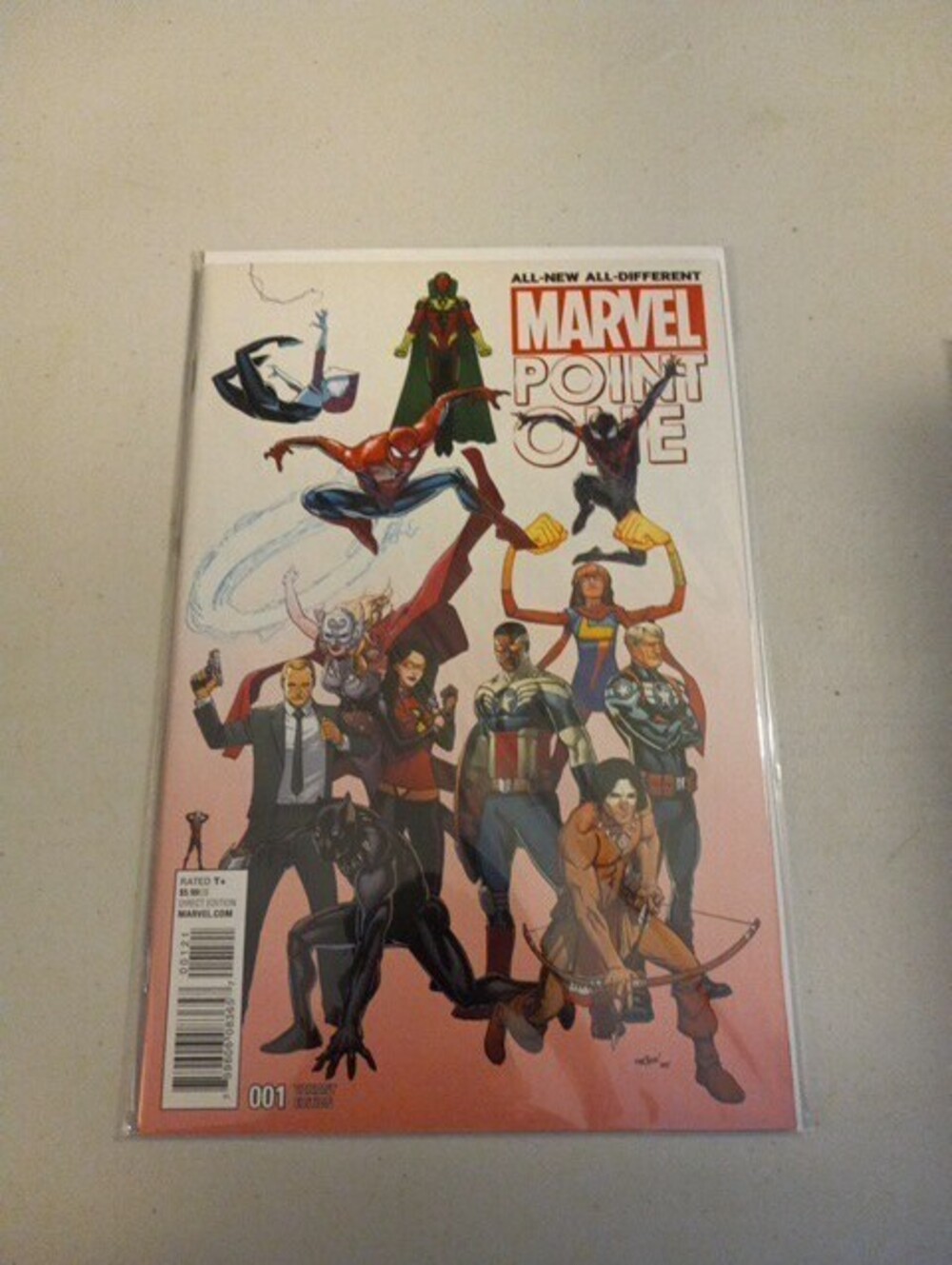 All-New All-Different Point One #1 Cover B Variant Marvel Comics 2015